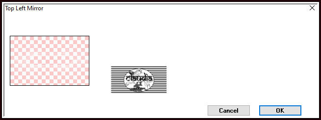 Effecten - Insteekfilters - Simple - Top Left Mirror 