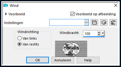 Effecten - Vervormingseffecten - Wind