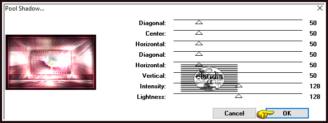 Effecten - Insteekfilters - Tramages - Pool Shadow