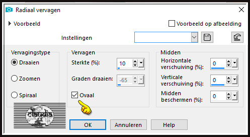 Effecten - Insteekfilters - Déformation - Dimensia