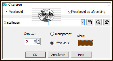 Effecten - 3D-Effecten - Ciseleren