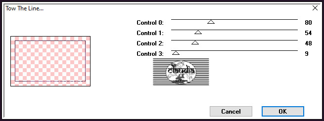 Effecten - Insteekfilters - Tramages - Tow The Line