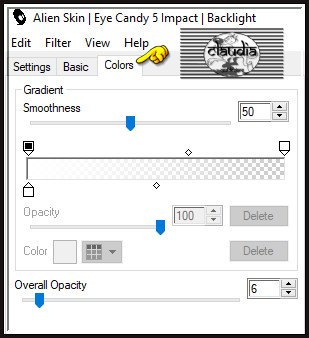 Effecten - Insteekfilters - Alien Skin Eye Candy 5 : Impact - Backlight