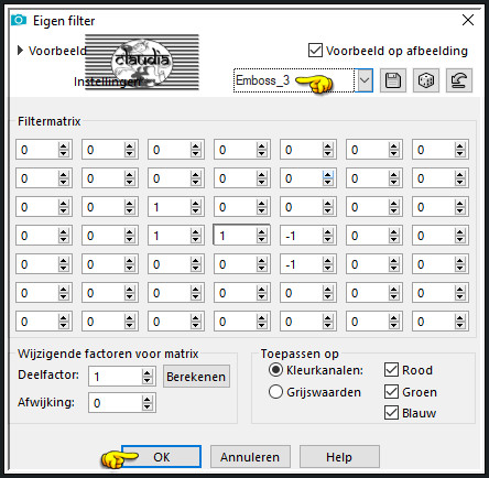 Effecten - Eigen filter - Emboss_3