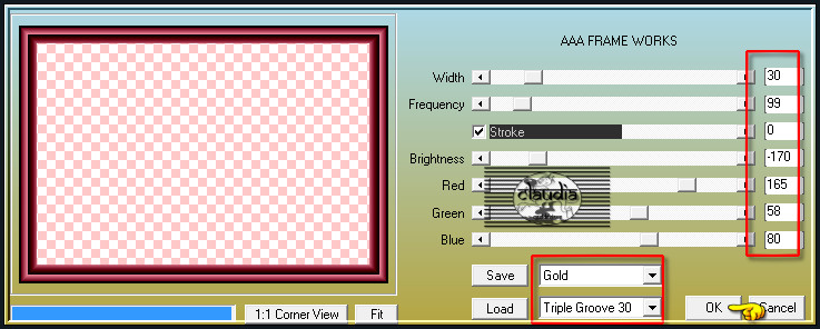 Effecten - Insteekfilters - AAA Frames - Frame Works