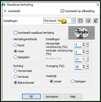 Effecten - Afbeeldingseffecten - Naadloze herhaling 