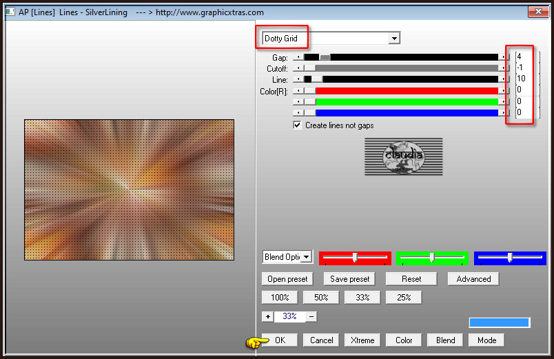 Effecten - Insteekfilters - AP [Lines] - Lines - SilverLining :