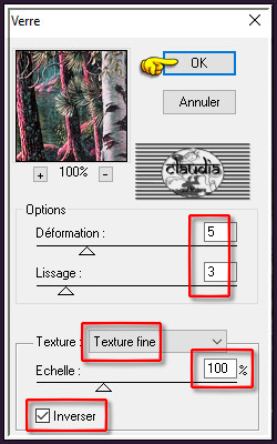 Effecten - Insteekfilters - Déformation - Verre