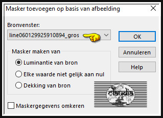 Lagen - Nieuwe maskerlaag - Uit afbeelding