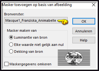 Lagen - Nieuwe maskerlaag - Uit afbeelding :