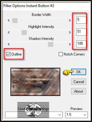 Effecten - Insteekfilters - Bordermania - Instant Button #2