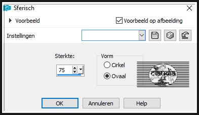 Effecten - Geometrische effecten - Sferisch