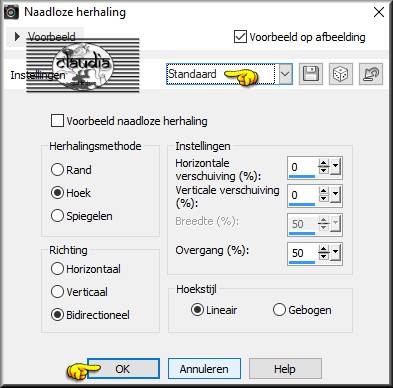 Effecten - Afbeeldingseffecten - Naadloze herhaling