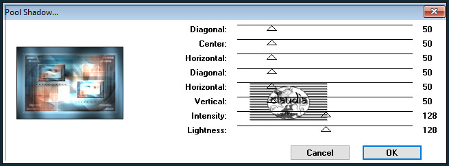 Effecten - Insteekfilters - Tramages - Pool Shadow 