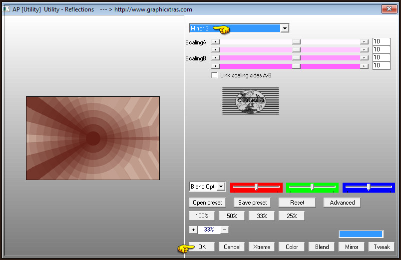 Effecten - Insteekfilters - AP [Utility] - Utility - Reflections