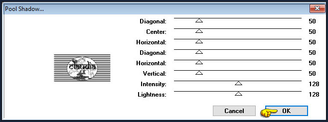 Effecten - Insteekfilters - Tramages - Pool Shadow