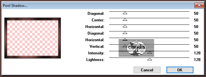 Effecten - Insteekfilters - Tramages - Pool Shadow