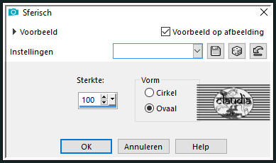 Effecten - Geometrische effecten - Sferisch