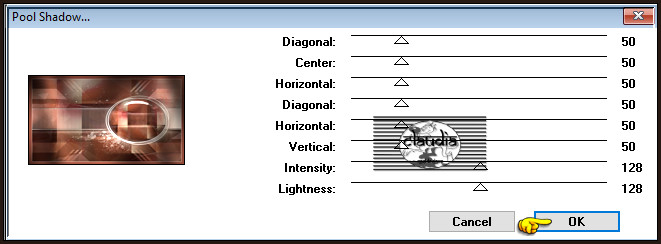 Effecten - Insteekfilters - Tramages - Pool Shadow