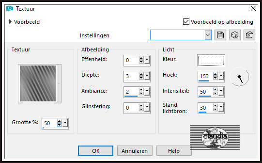 Effecten - Textuureffecten - Textuur