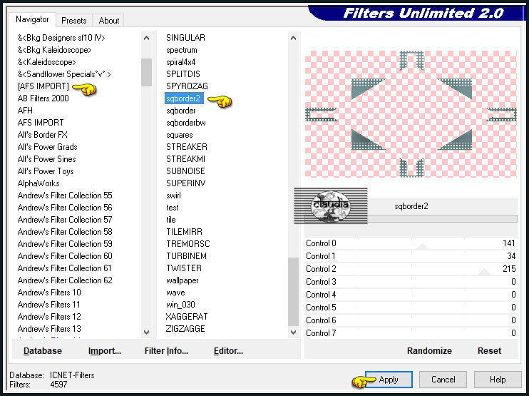 Effecten - Insteekfilters - <I.C.NET Software> - Filters Unlimited 2.0 - [AFS IMPORT] - sqborder2