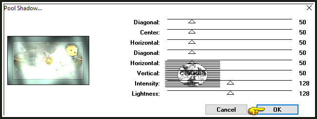 Effecten - Insteekfilters - Tramages - Pool Shadow