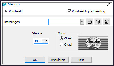 Effecten - Geometrische effecten - Sferisch