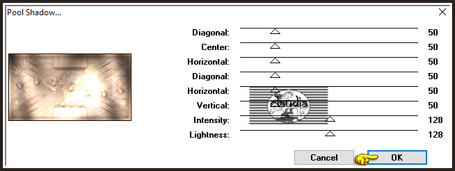 Effecten - Insteekfilters - Tramages - Pool Shadow