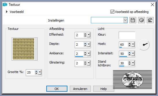 Effecten - Textuureffecten - Textuur : a36 