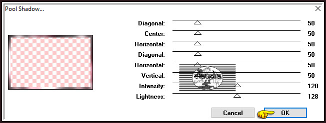 Effecten - Insteekfilters - Tramages - Pool Shadow