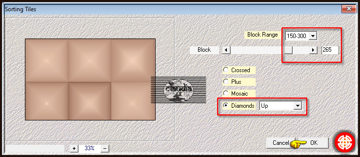 Effecten - Insteekfilters - Mehdi - Sorting Tiles