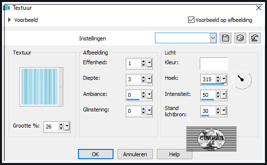 Effecten - Textuureffecten - Textuur