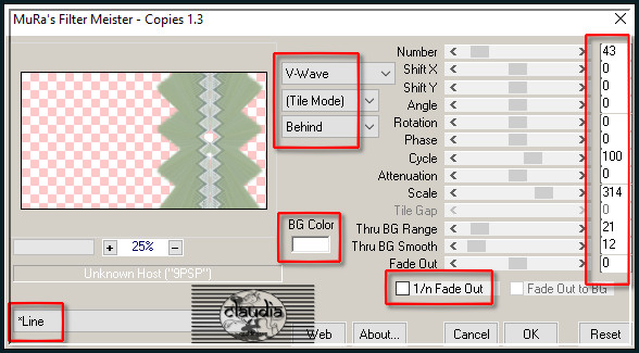 Effecten - Insteekfilters - MuRa's Meister - Copies