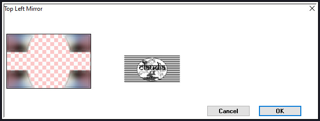 Effecten - Insteekfilters - Simple - Top Left Mirror