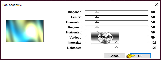 Effecten - Insteekfilters - Tramages - Pool Shadow