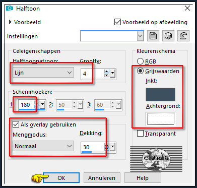 Effecten - Artistieke effecten - Halftoon