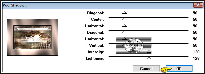 Effecten - Insteekfilters - Tramages - Pool Shadow