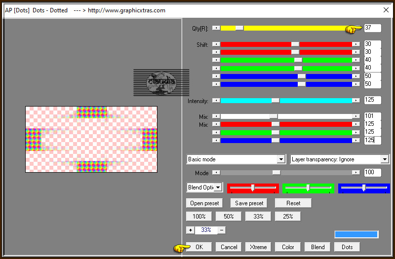 Effecten - Insteekfilters - AP [Dots] - Dots - Dotted