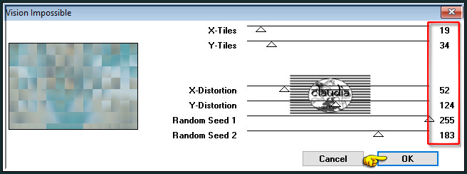 Effecten - Insteekfilters - VM Distortion - Vision Impossible :