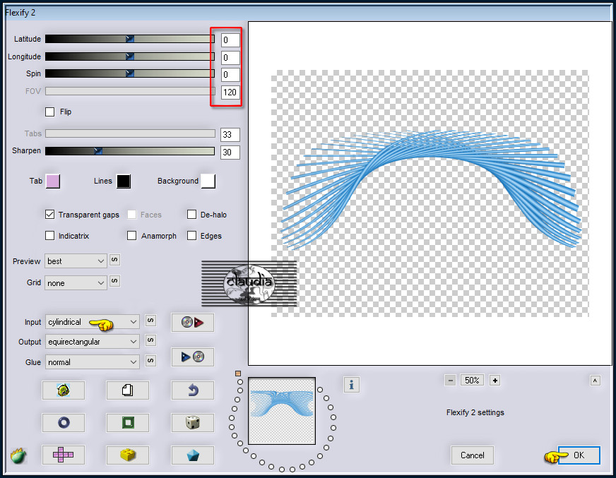 Effecten - Insteekfilters - Flaming Pear - Flexify 2