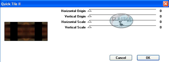 Instellingen filter Graphics Plus - Quick Tile II