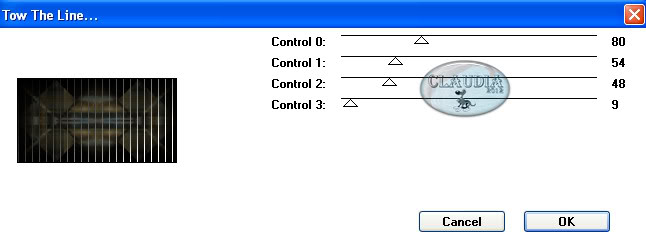 Instellingen filter Tramages - Tow The Line