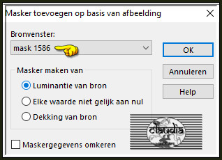 Lagen - Nieuwe maskerlaag - Uit afbeelding