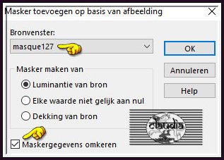Lagen - Nieuwe maskerlaag - Uit afbeelding