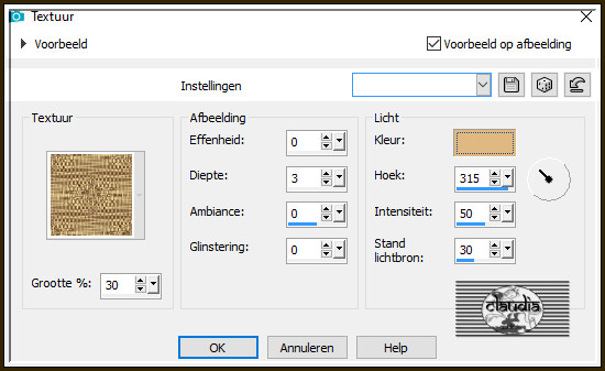 Effecten - Textuureffecten - Textuur