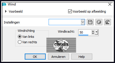 Effecten - Vervormingseffecten - Wind