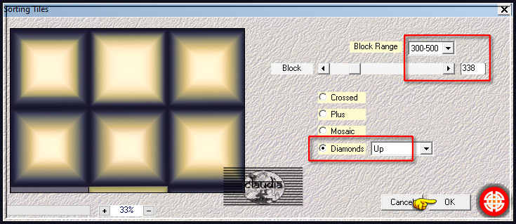 Effecten - Insteekfilters - Mehdi - Sorting Tiles