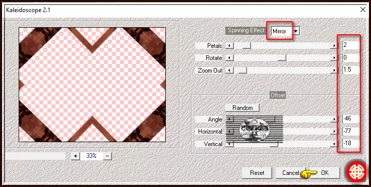 Effecten - Insteekfilters - Mehdi - Kaleidoscope 2.1