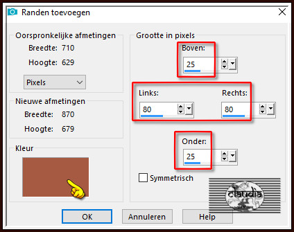 Afbeelding - Randen toevoegen