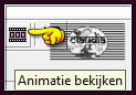 Klik op het icoontje "Animatie bekijken" of de animatie goed loopt